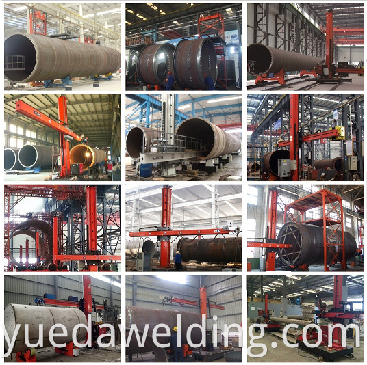 Yueda Lajur Boom Welding Cross Welding Manipulator Tube Welding Machine